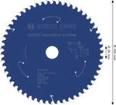 BoschEXPERT 铝制无绳圆锯片，直径 165 毫米。